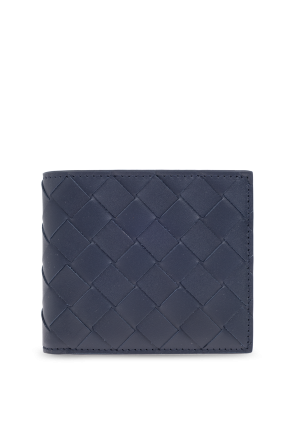Navy blue Leather wallet Bottega Veneta - Vitkac AS